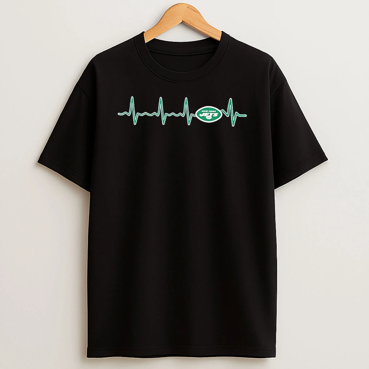 Fans Heartbeat Love New York Jets Football Shirts