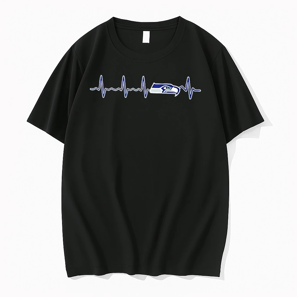 Fans Heartbeat Love Seattle Seahawks Football Shirts