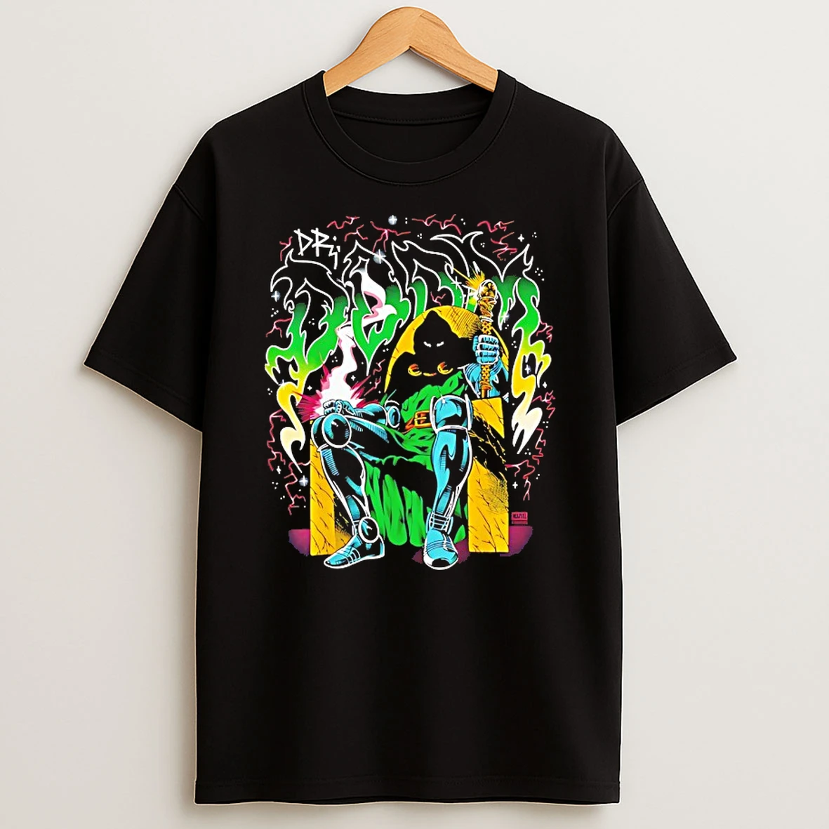 Fantastic Four Dr Doom Metal Shirts