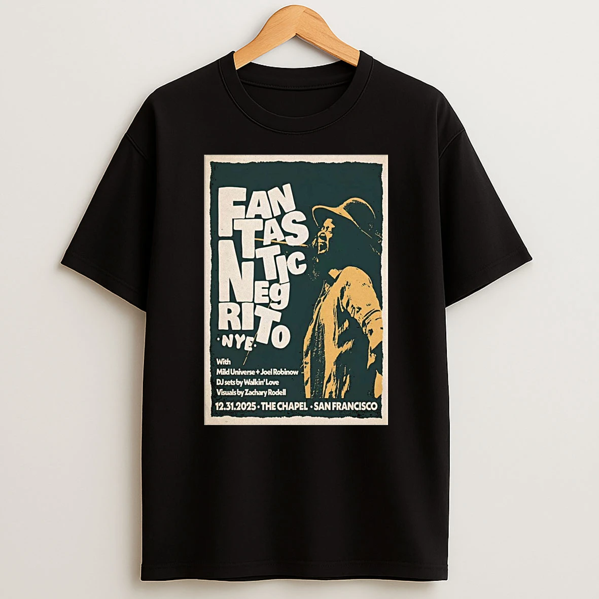 Fantastic Negrito December 31 2025 The Chapel San Francisco Ca Shirts