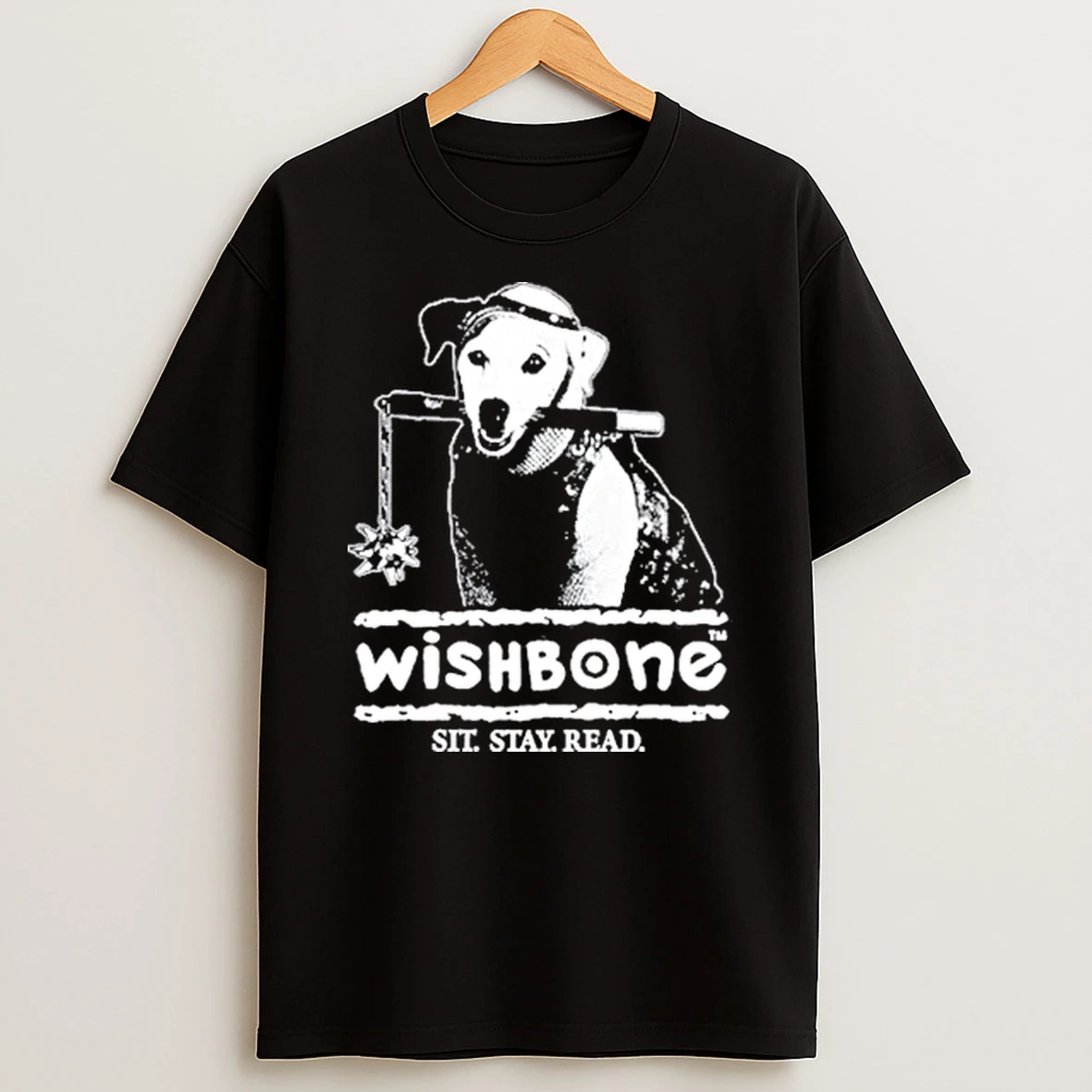 Farewell Transmission Wishbone Sit Stay Read Shirts