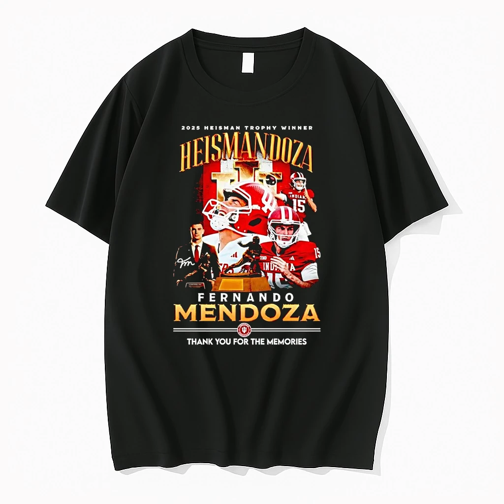 Fernando Mendoza 2025 Heisman Trophy Winner Shirts