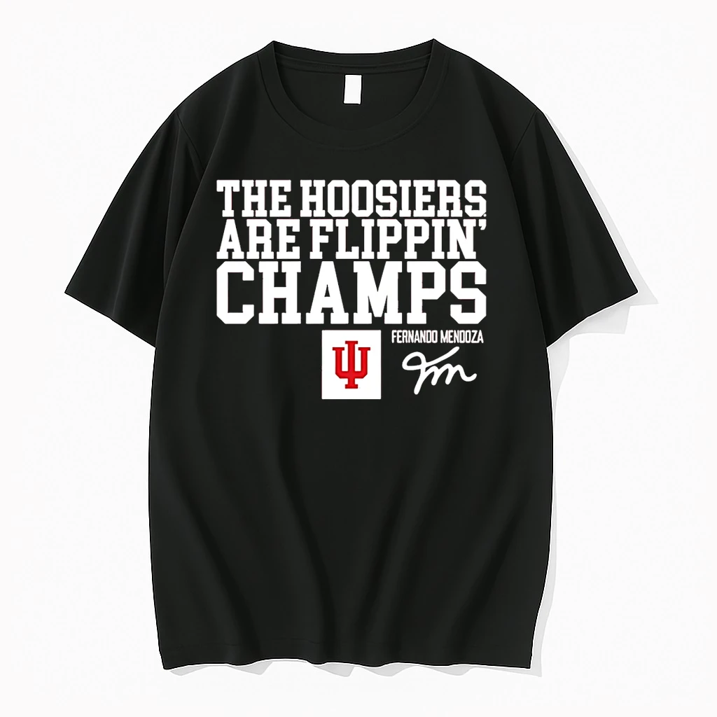 Fernando Mendoza Indiana Football The Hoosiers Are Flippin Champs Shirts