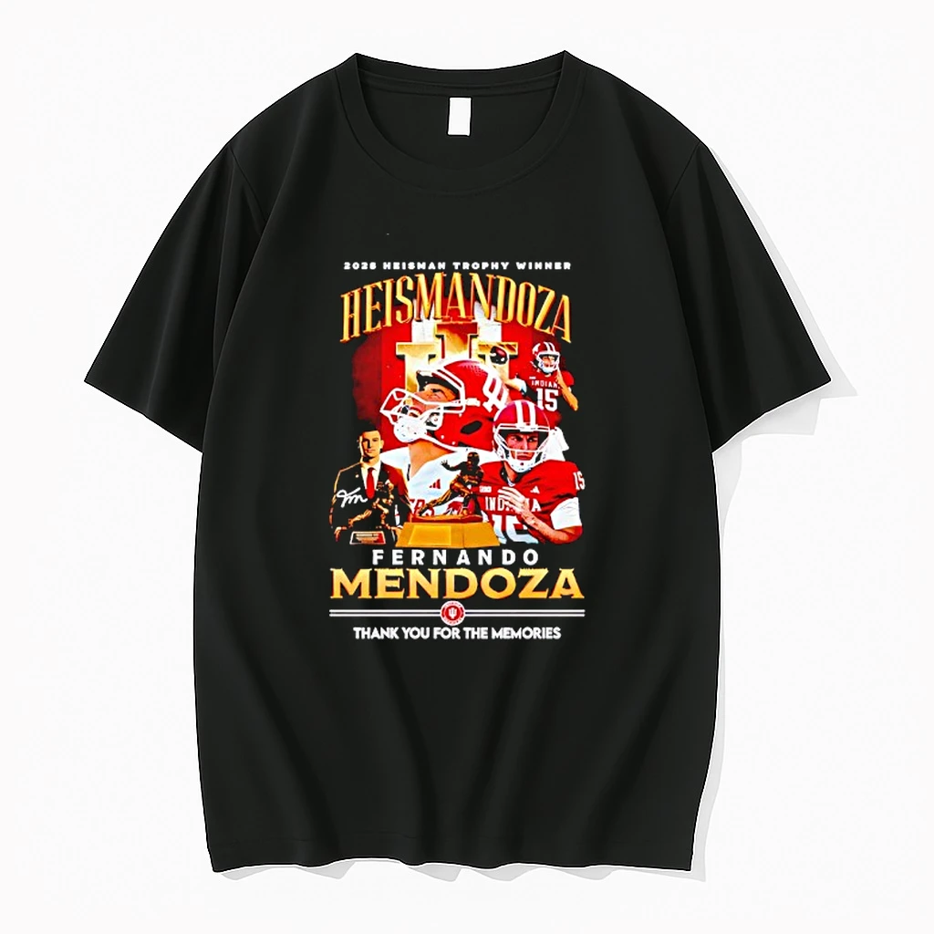 Fernando Mendoza Indiana Hoosiers 2025 Heisman Shirts