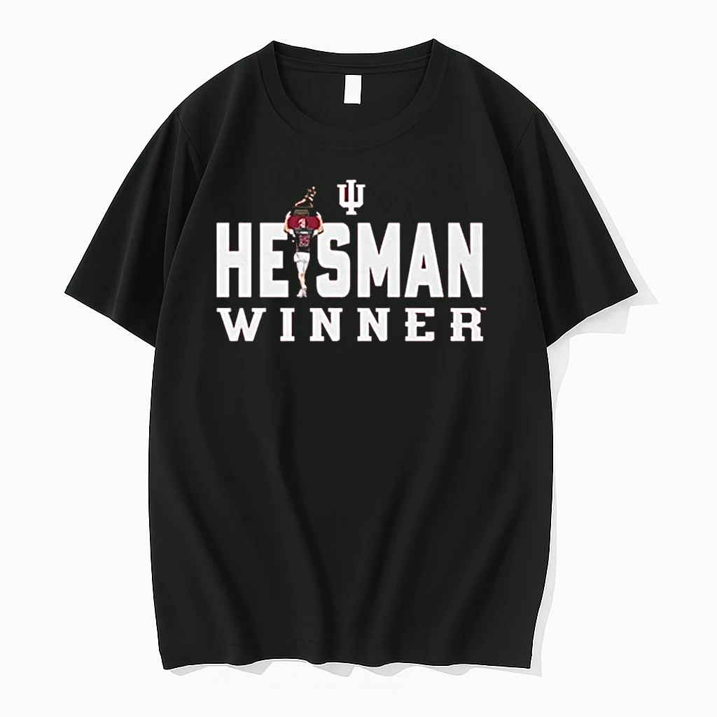 Fernando Mendoza Indiana Hoosiers 2025 Heisman Winner Trophy Potrait Shirts