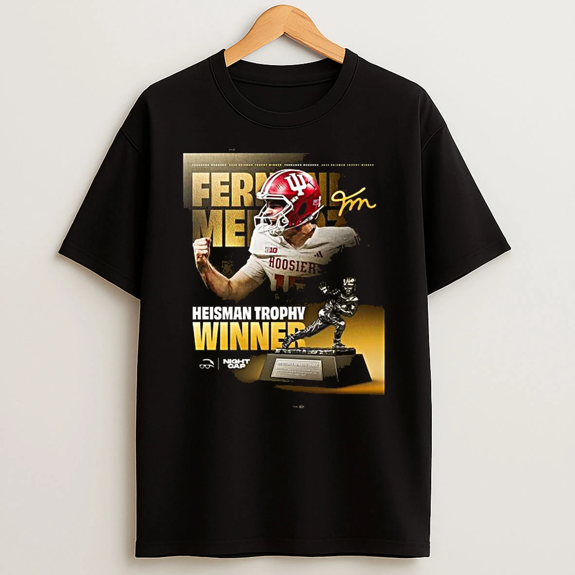 Fernando Mendoza Wins 2025 Heisman Trophy Shirts