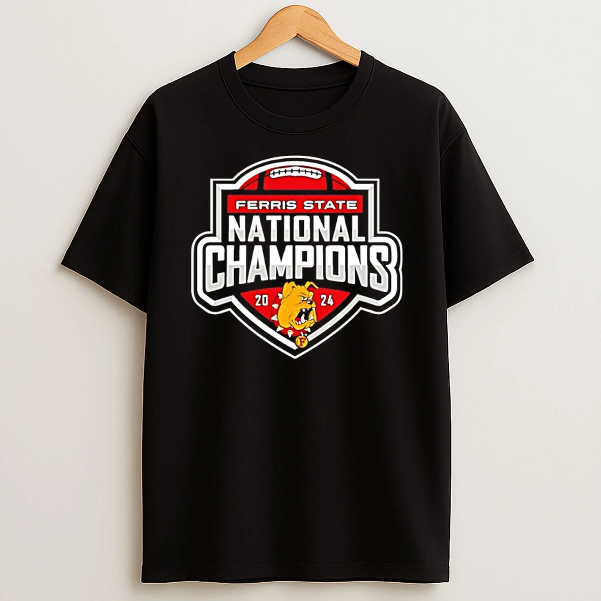 Ferris State Bulldogs 2025 National Champions Logo Shirts
