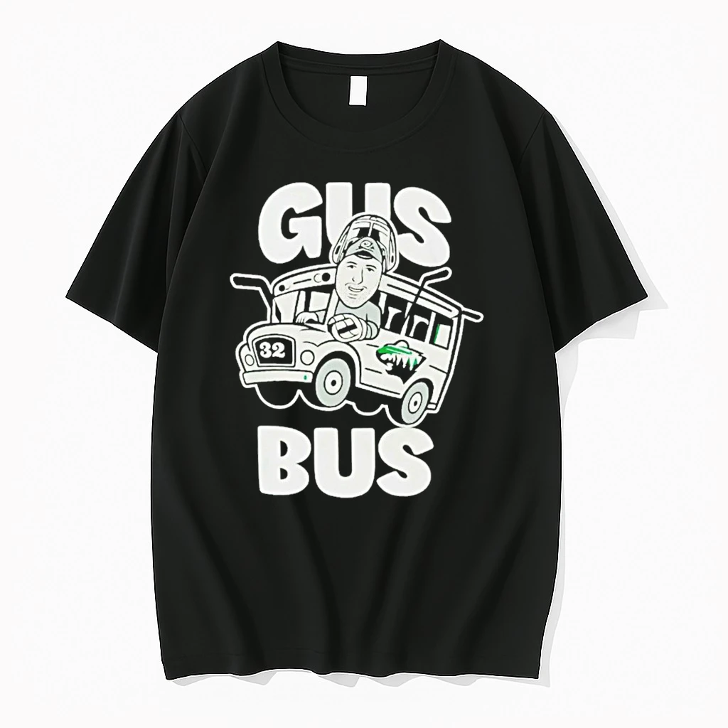 Filip Gustavsson Gus Bus Minnesota Wild Hockey Shirts
