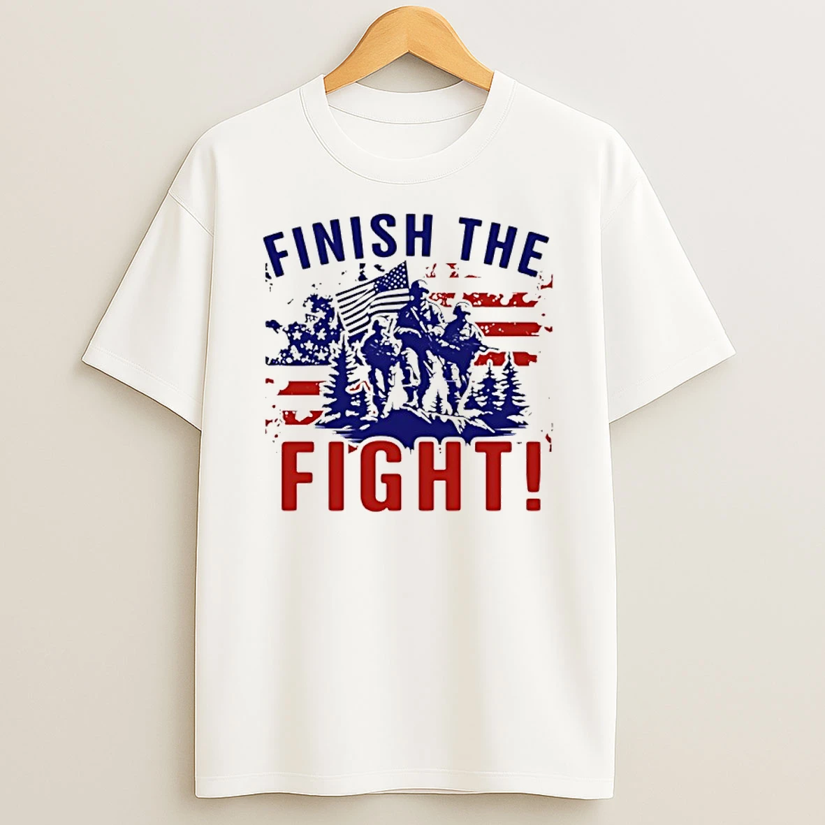 Finish The Fight America Flag Shirts