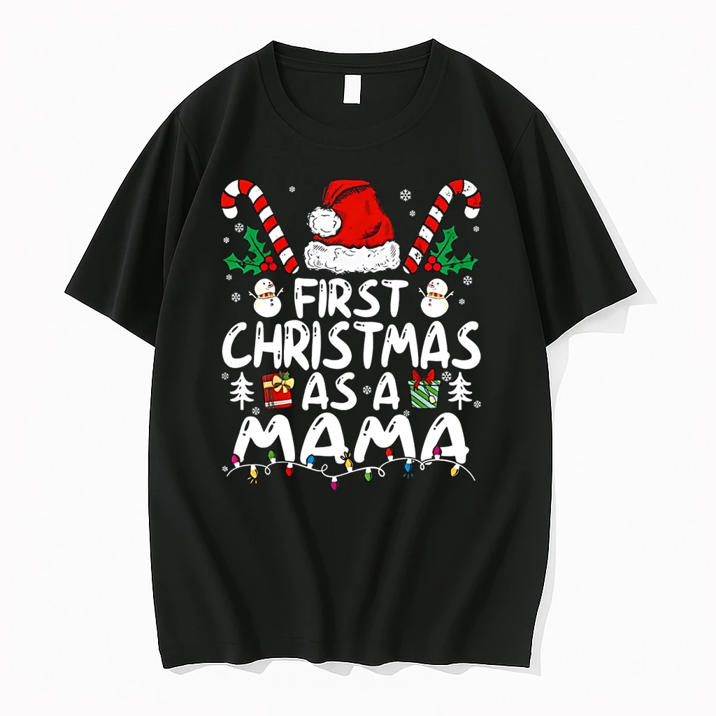 First Christmas As A Mama New Mama Shirts