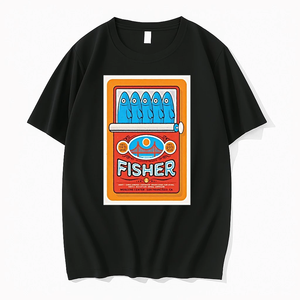 Fisher In San Francisco Ca On Dec 19 20 2025 Shirts