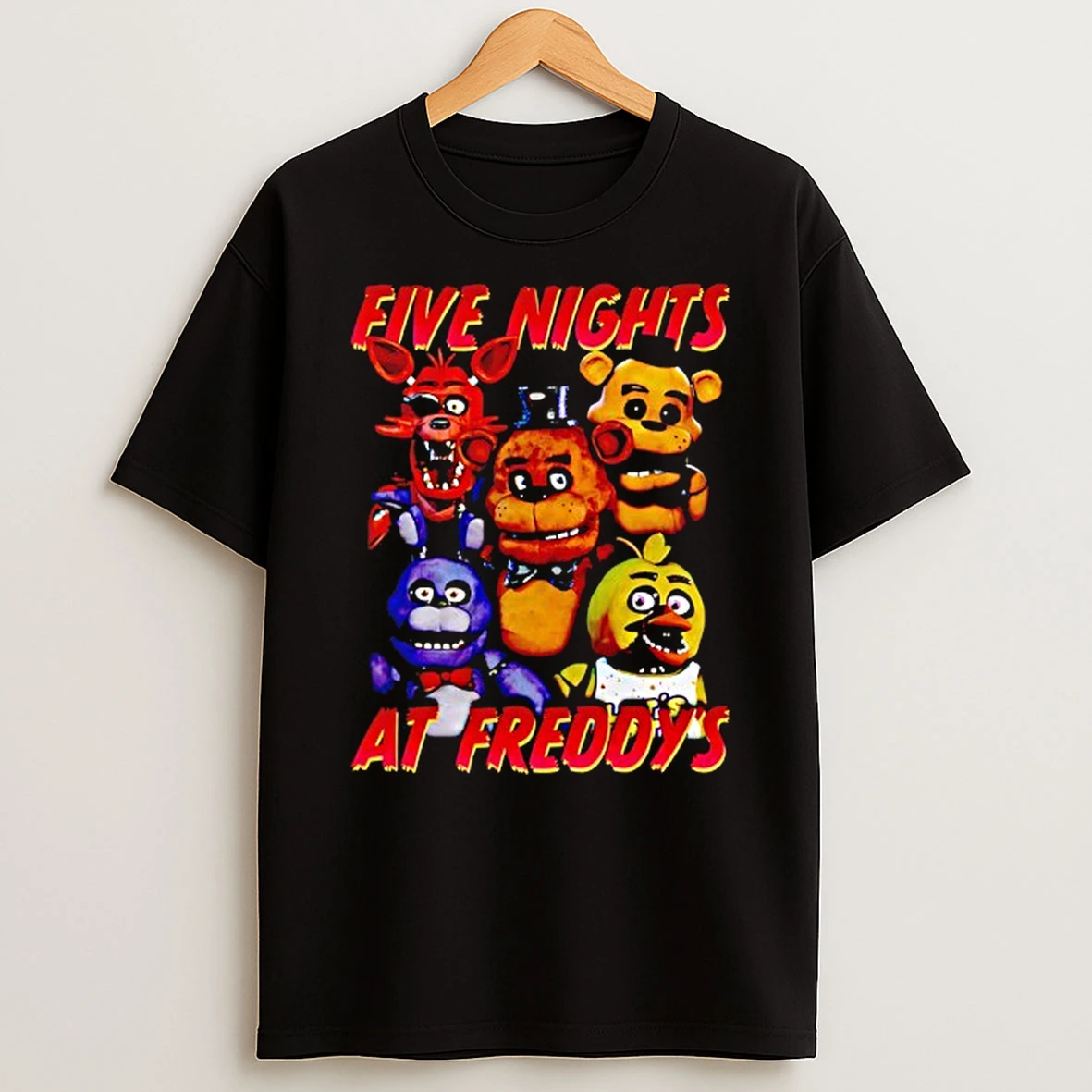 Five Nights At Freddys Graphic Shirts
