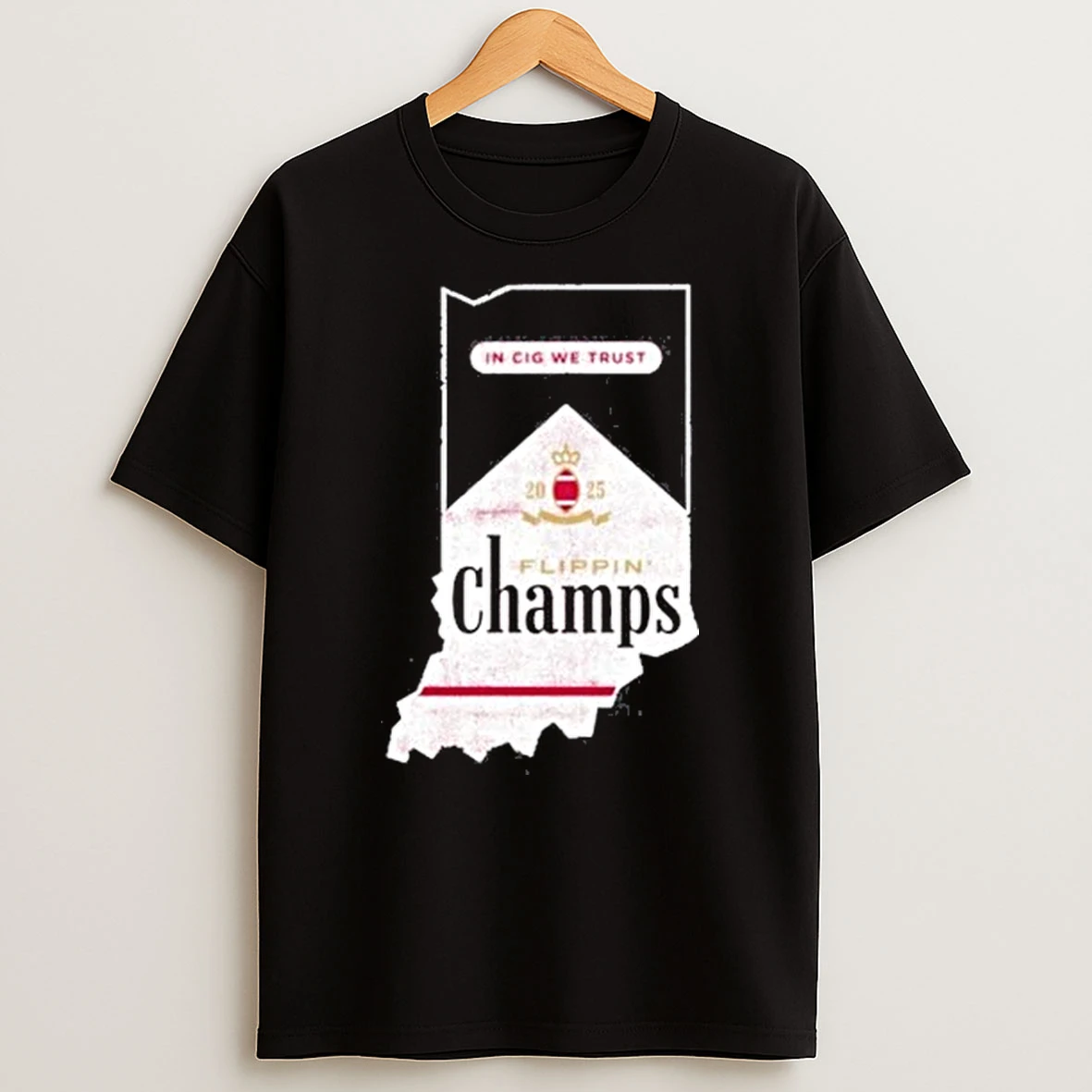 Flippin Champs Indiana College Football Fans Tour 2025 Shirts