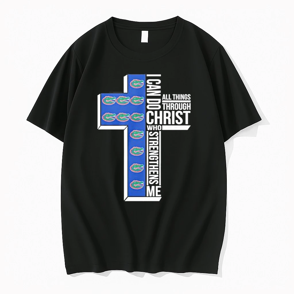 Florida Basketball Logo I Can Do All Things Through Christ Who Strengthens Me Shirts
