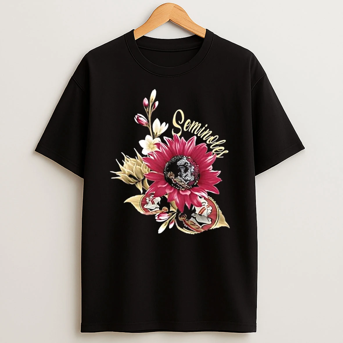 Florida State Seminoles Football X Sunflower Floral Shirts