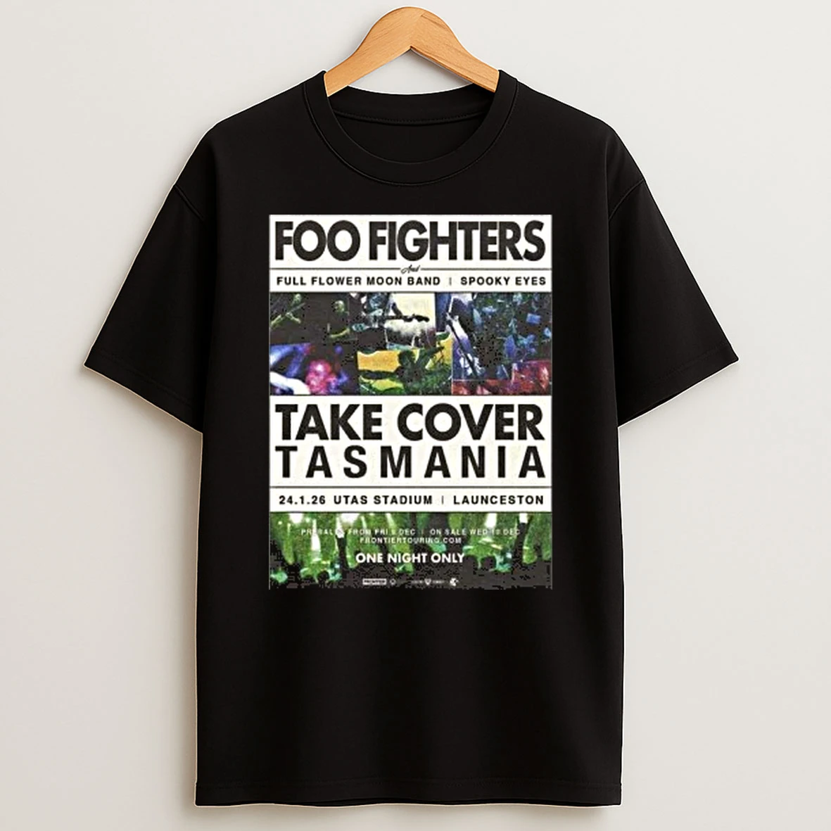 Foo Fighters Launceston Tasmania 2025 Shirts