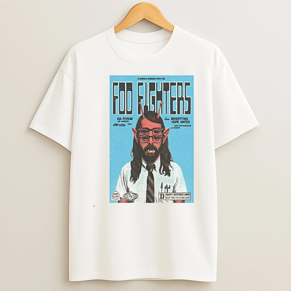 Foo Fighters Los Angeles California January 14 2026 Shirts