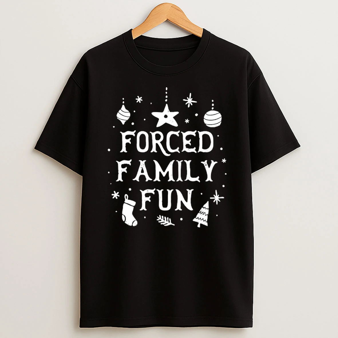 Forced Family Fun Christmas Shirts