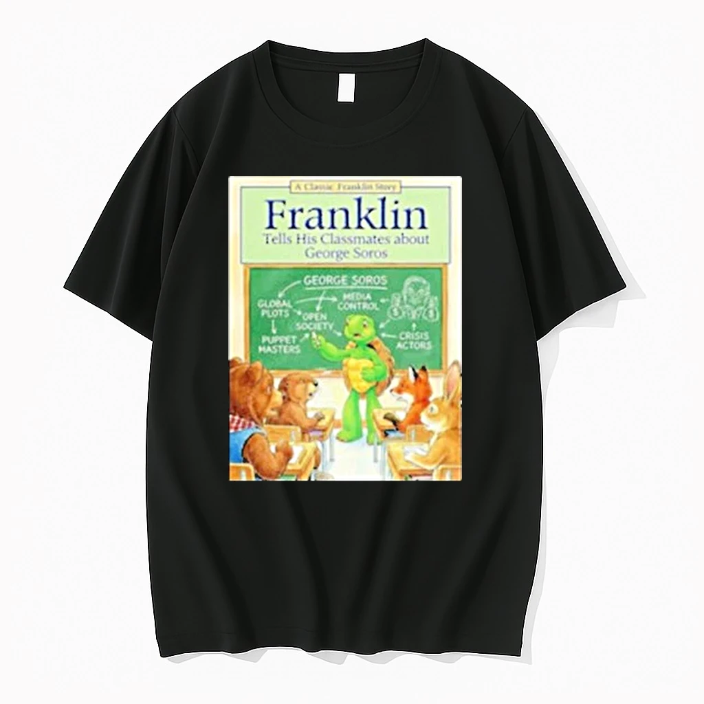 Franklin Turtle Tells His Classmates About George Soros Shirts