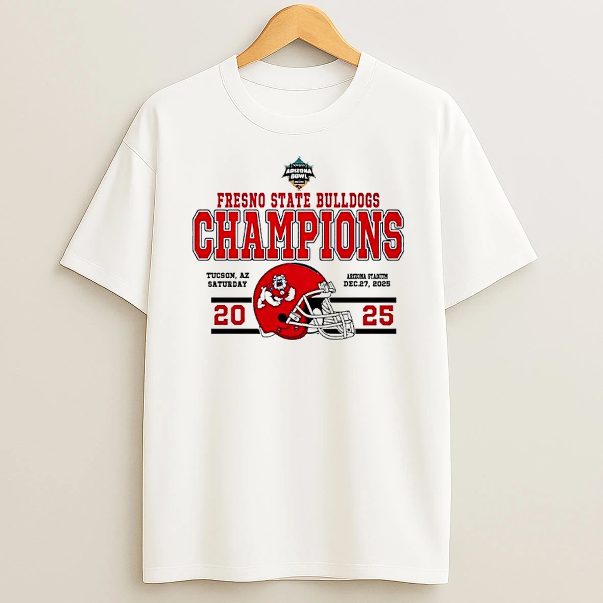 Fresno State Bulldogs Football Champions 2025 Snoop Dogg Arizona Bowl Shirts