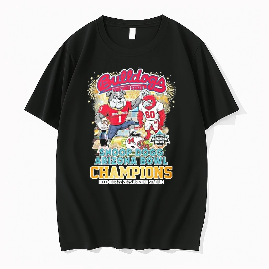 Fresno State Bulldogs Mascot Arizona Bowl Champions Shirts