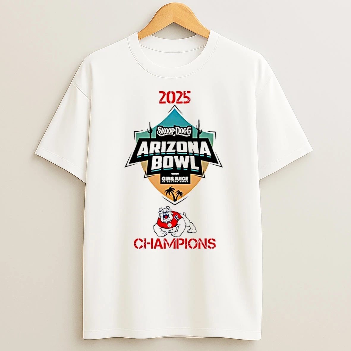 Fresno State Football 2025 Arizona Bowl Champions Classic Shirts