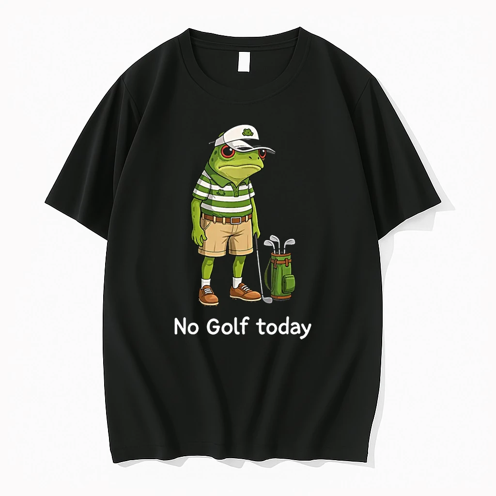Frog Golfer No Golf Today Shirts