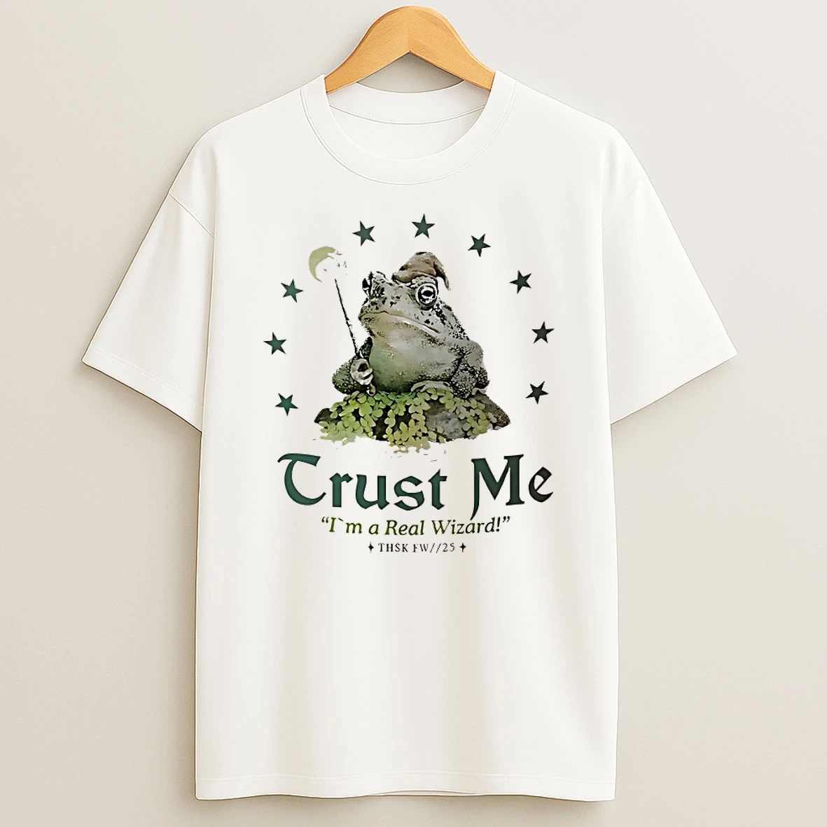 Frog Trust Me Im A Real Wizard Shirts