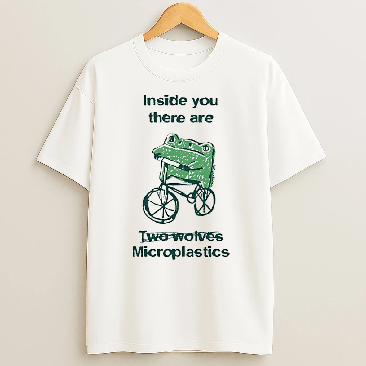 Frog Inside You There Are Microplastics Shirts
