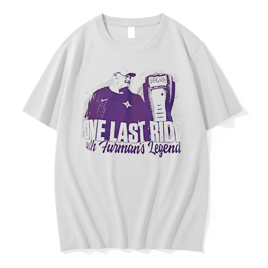Furman Paladins Football One Last Ride With Furmans Legend Shirts