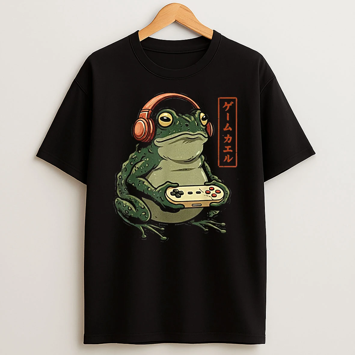 Gamer Frog Art Gaming Shirts
