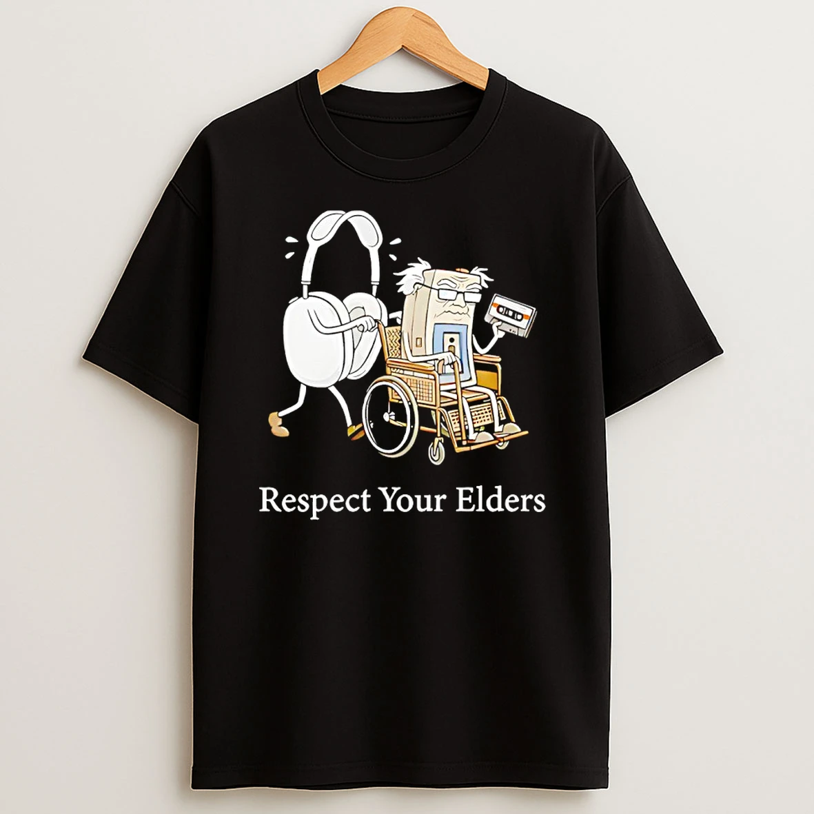 Gaming And Tech Focus Respect Your Elders Shirts