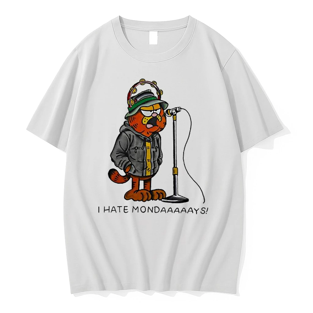 Garf Cat I Hate Mondaaaaays Shirts