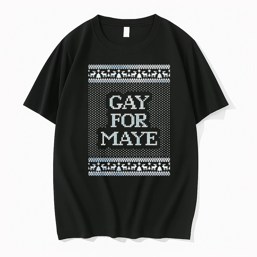 Gay For Maye Tacky Ugly Christmas Shirts