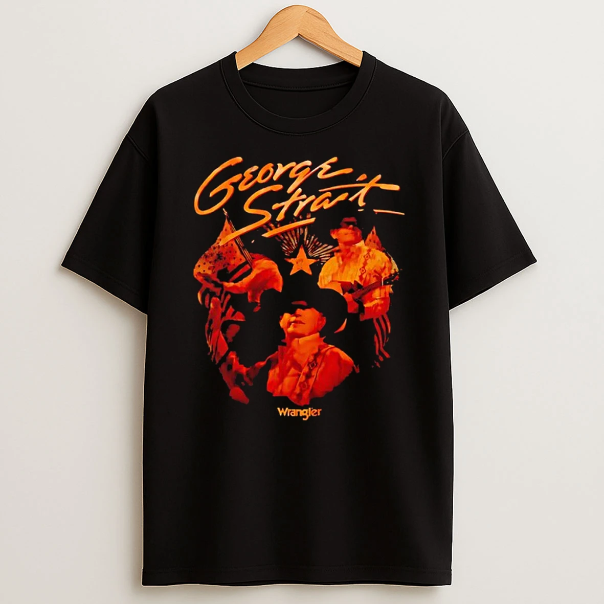 George Strait Wrangler Graphic Shirts