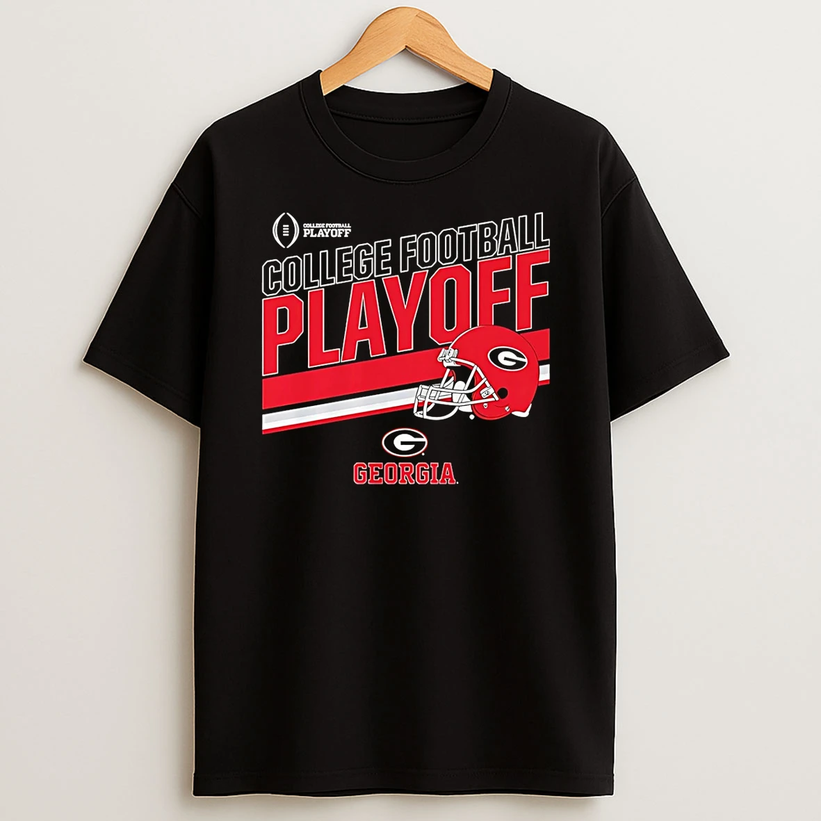 Georgia Bulldogs 2025 2026 College Football Playoff Helmet Shirts