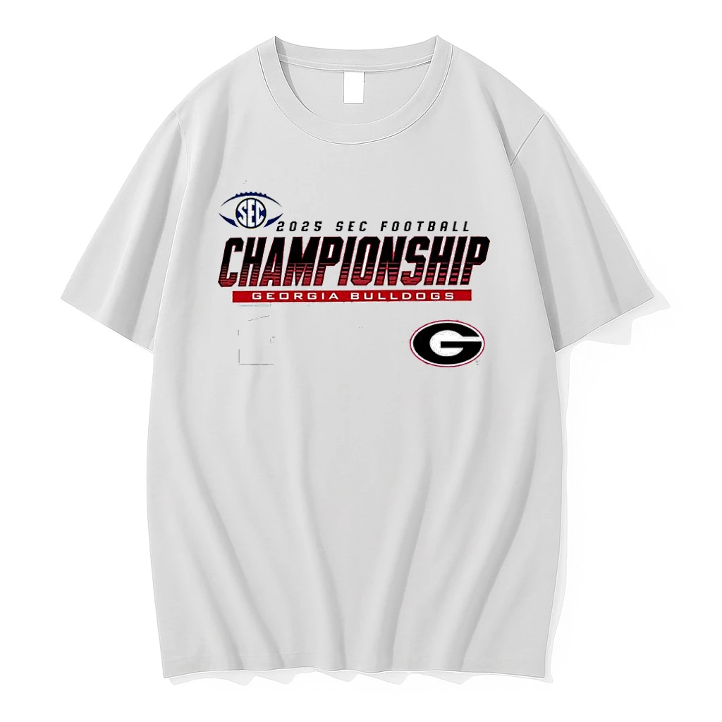 Georgia Bulldogs 2025 Sec Football Championship Bound Shirts