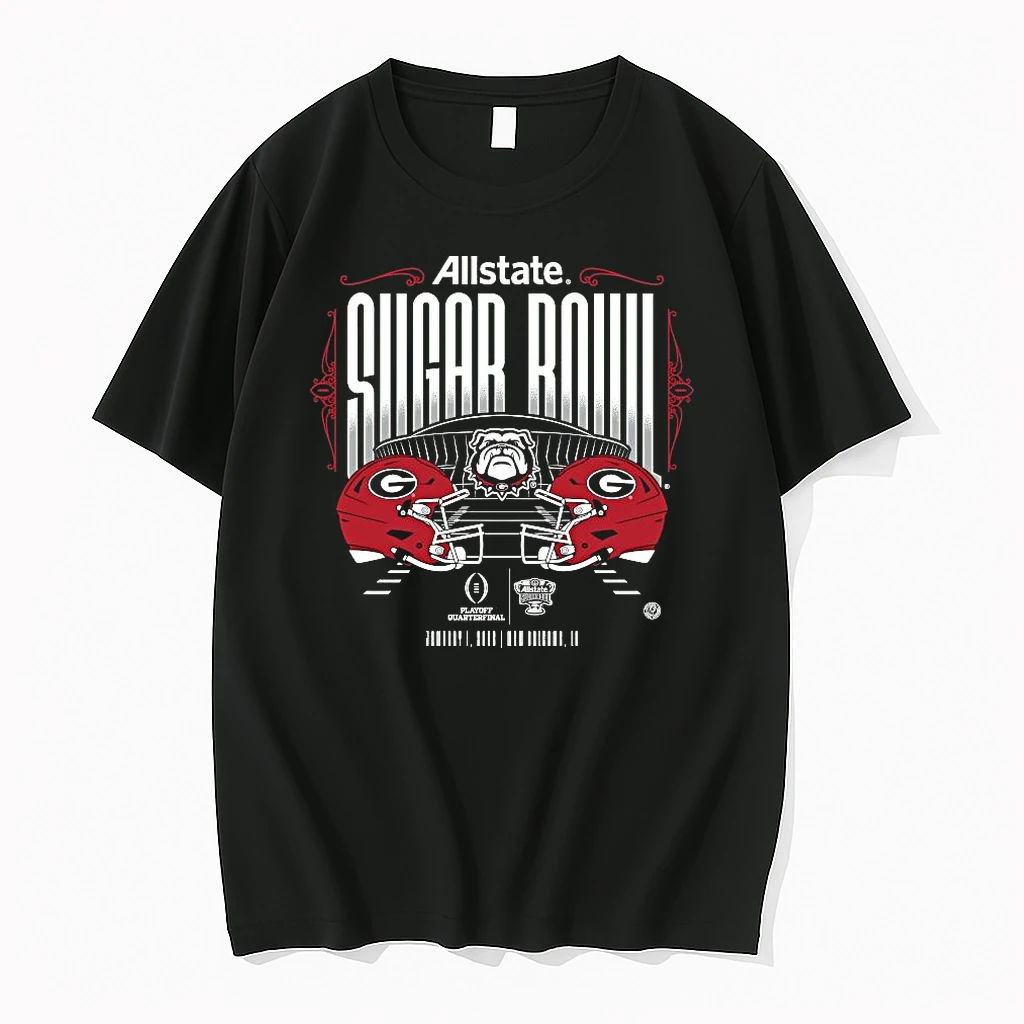 Georgia Bulldogs Allstate Sugar Bowl January 1 2026 New Orleans Head To Head Helmet Shirts