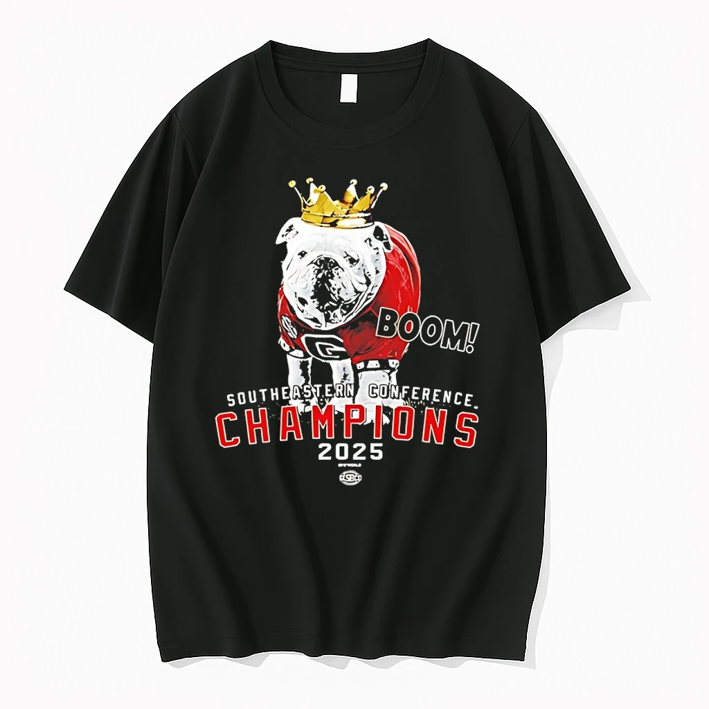 Georgia Bulldogs Boom 2025 Sec Championship Shirts