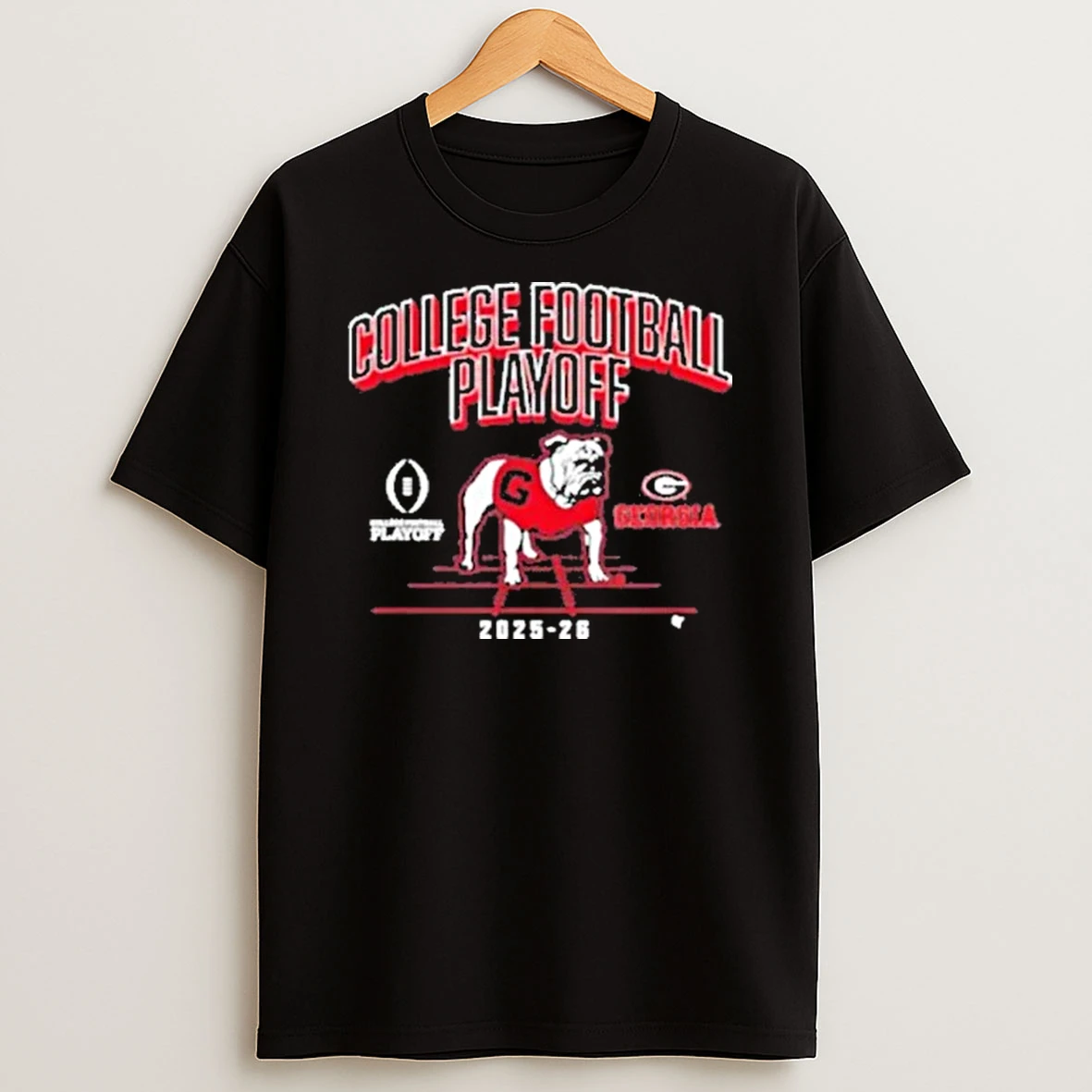 Georgia Bulldogs College Football Playoff Mascot 2025 Logo Shirts