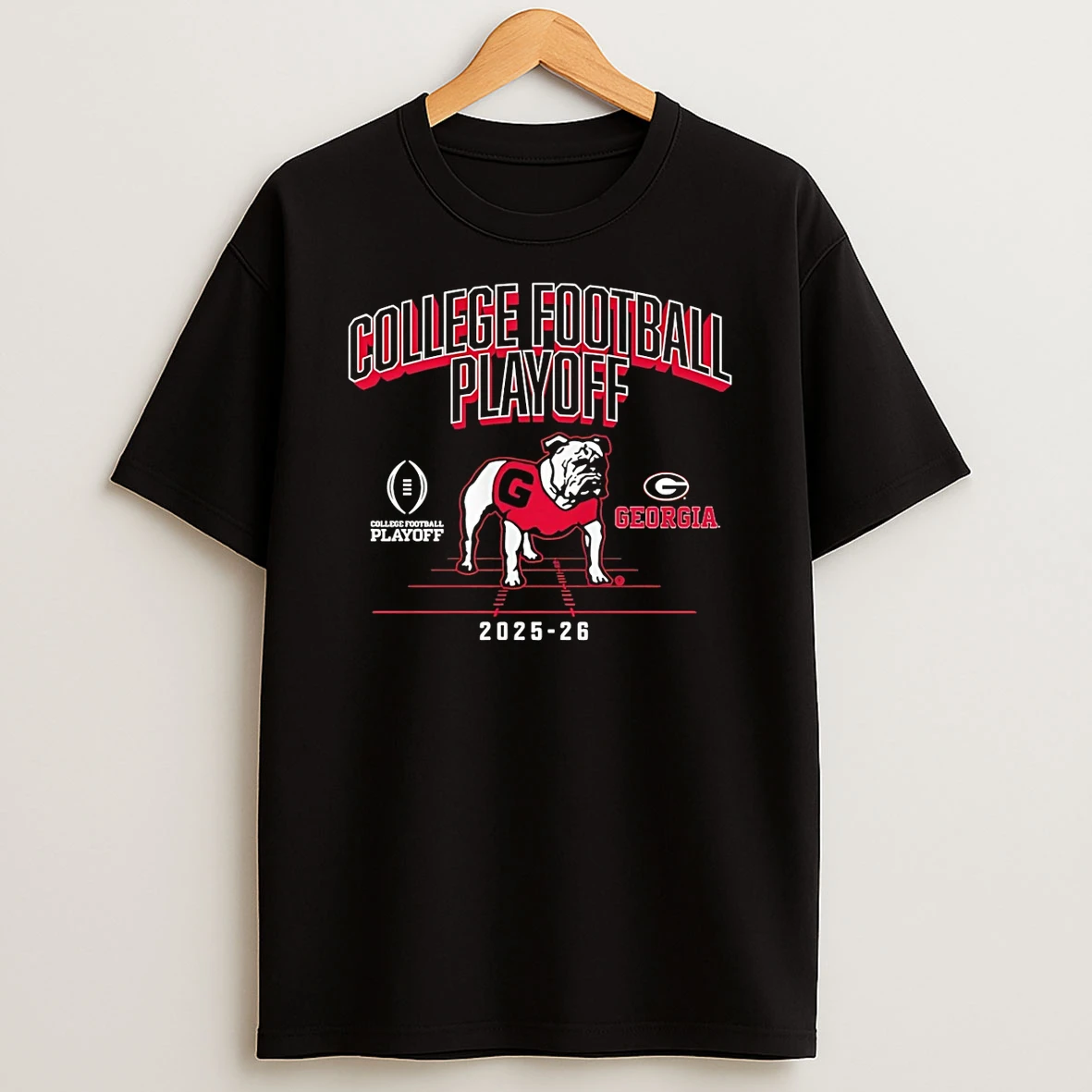 Georgia Bulldogs College Football Playoff Mascot 2025 26 Shirts