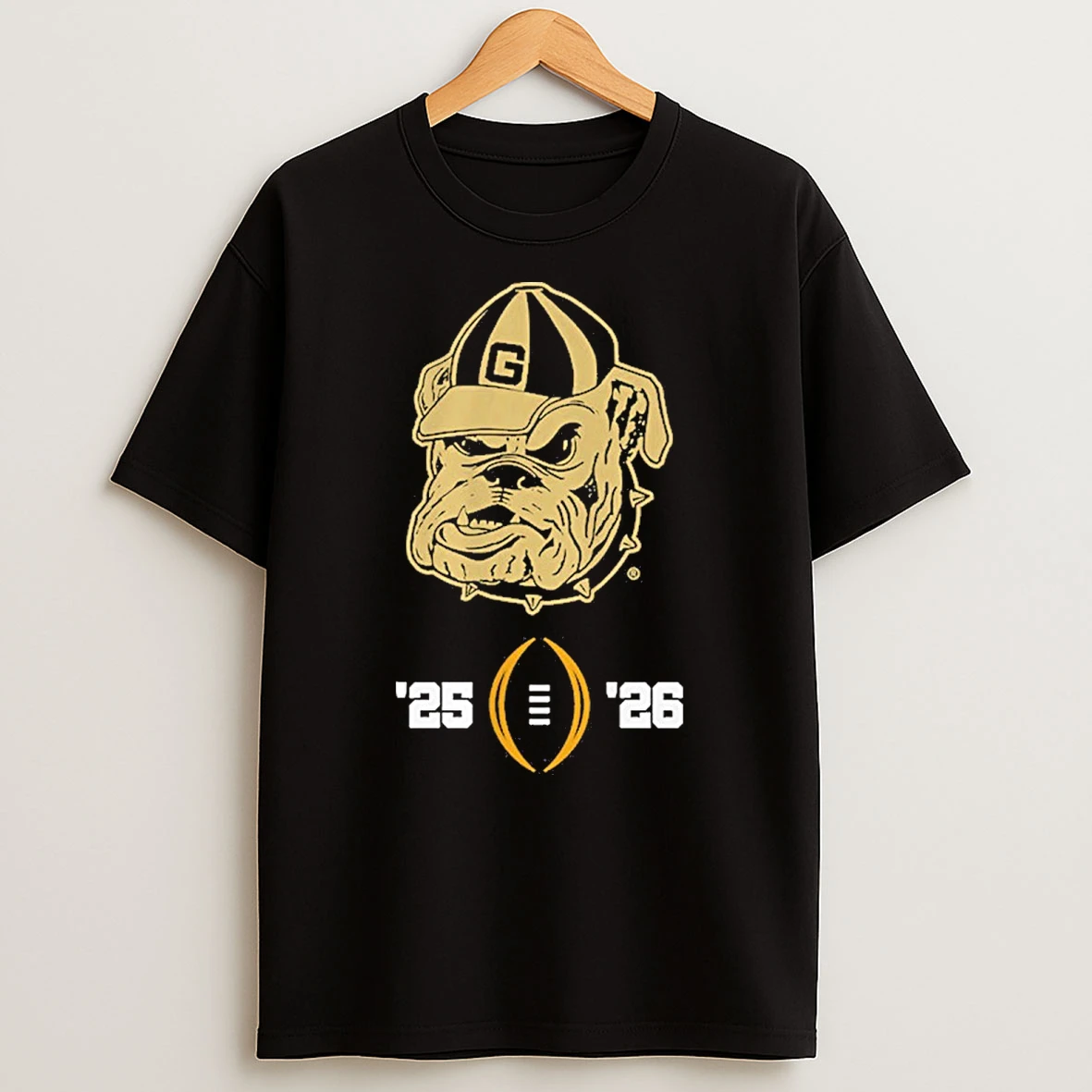 Georgia Bulldogs Football 2025 26 College Football Playoff Mascot Shirts