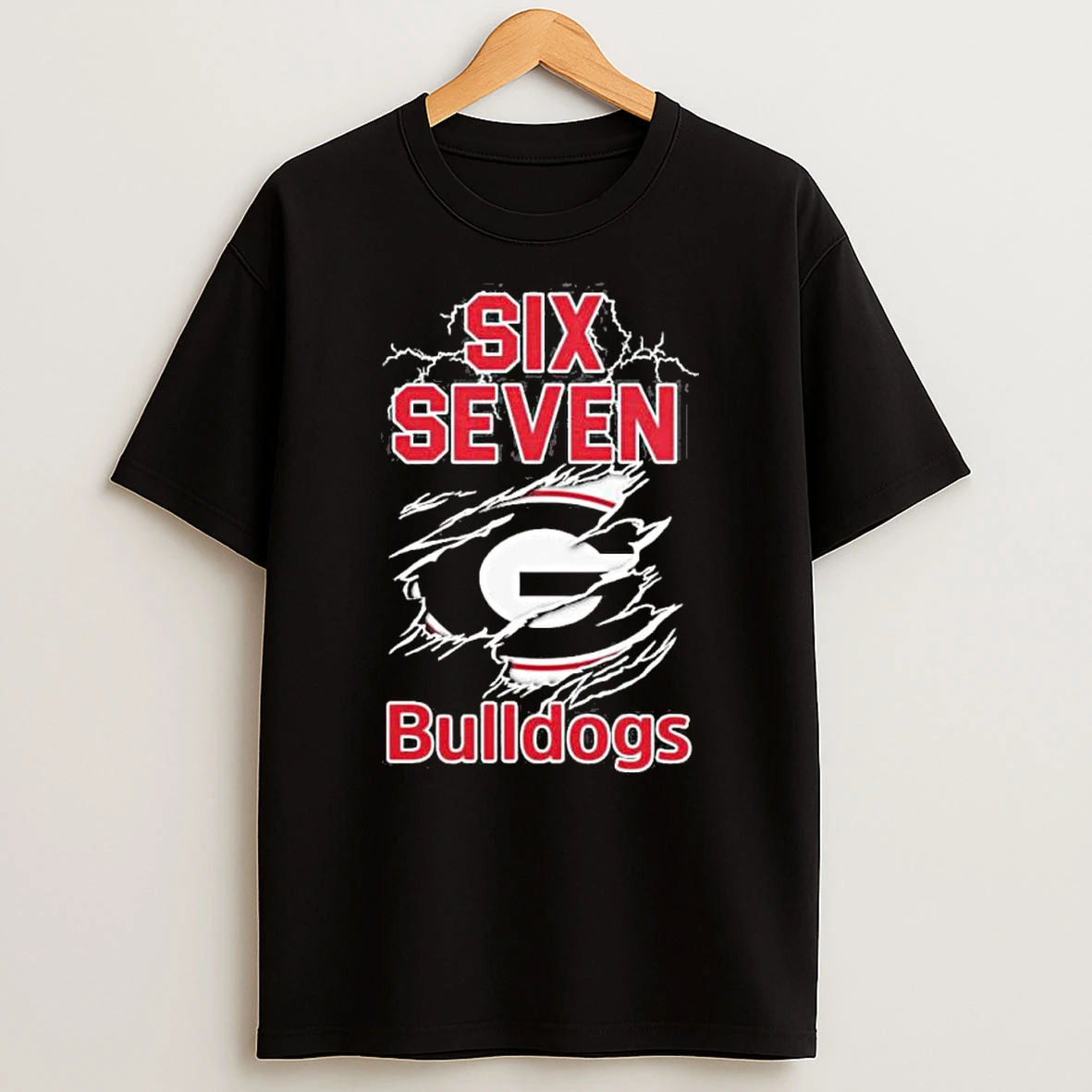 Georgia Bulldogs Six Seven Shirts
