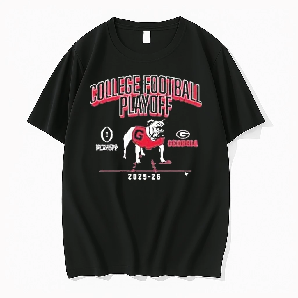 Georgia Football 2025 Cfp Mascot Shirts