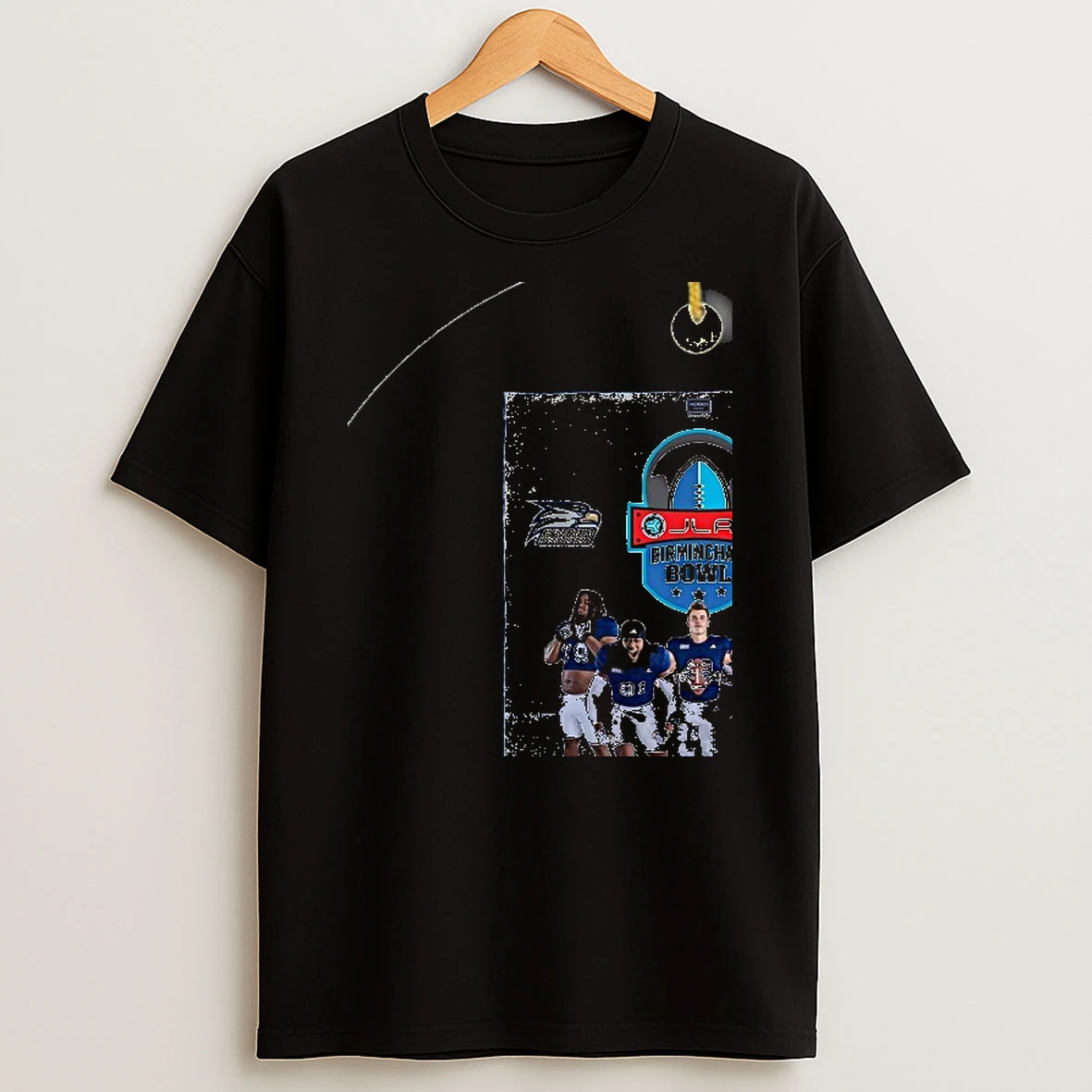 Georgia Southern Eagles Vs Appalachian State Mountaineers Matchup On December 29 2025 Jlab Birmingham Bowl Shirts