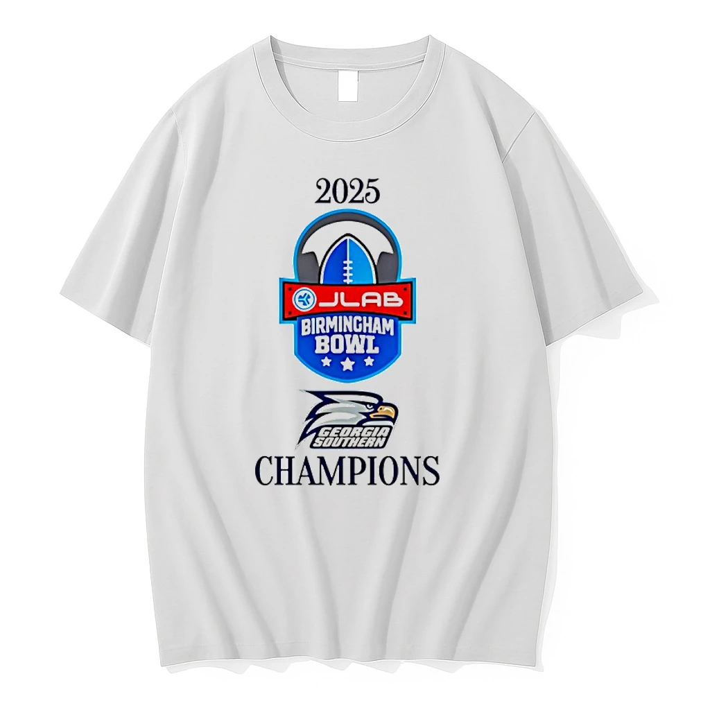 Georgia Southern Football 2025 Birmingham Bowl Champions Shirts