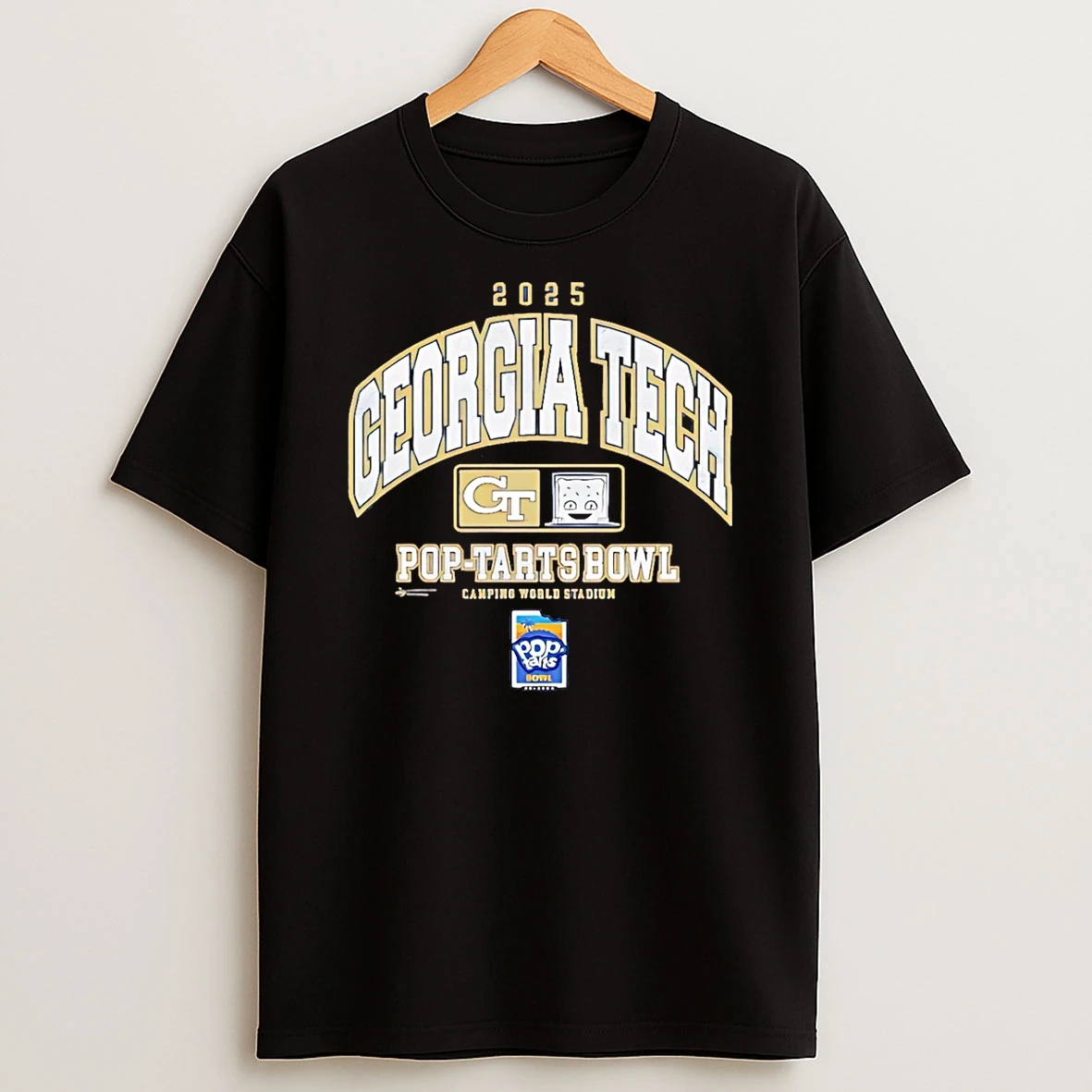 Georgia Tech Yellow Jackets 2025 Pop Tarts Bowl Shirts