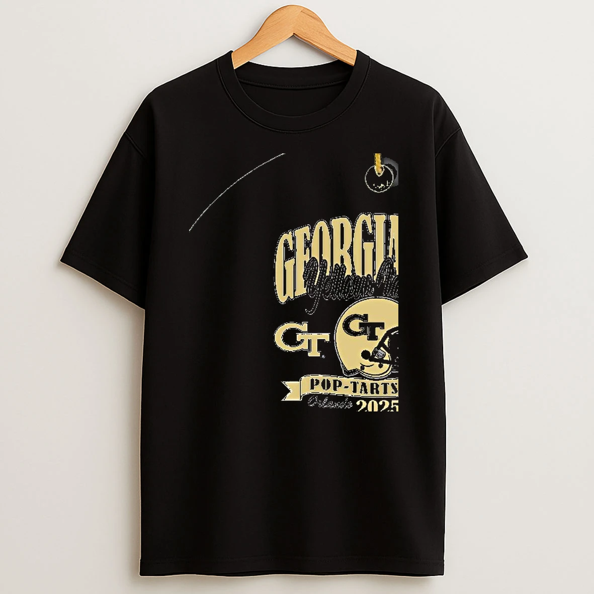 Georgia Tech Yellow Jackets Football Pop Tarts Bowl Helmet 2025 Shirts