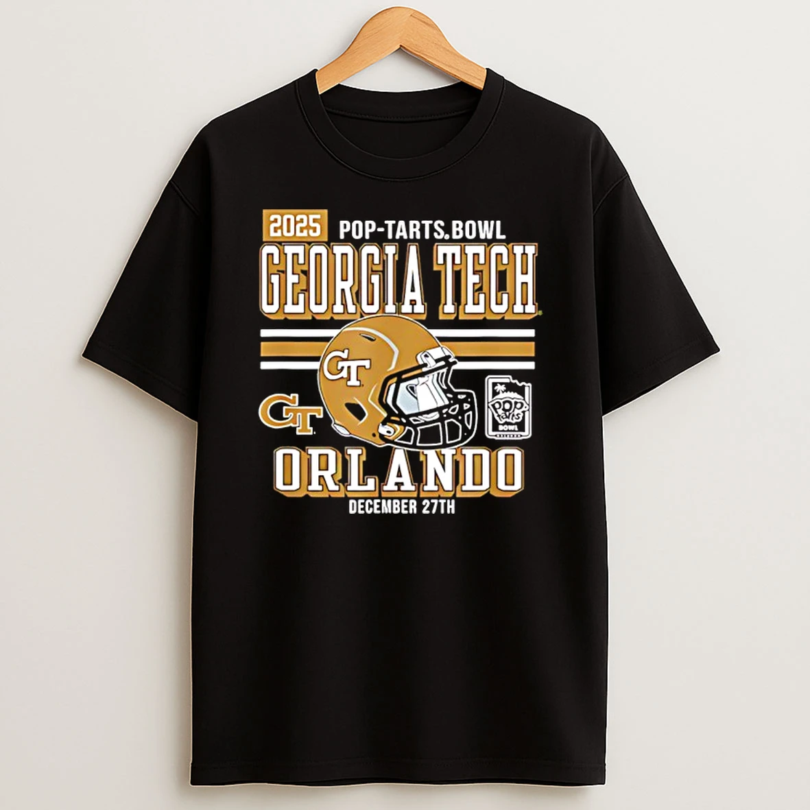 Georgia Tech Yellow Jackets Pop Tarts Bowl 2025 Shirts