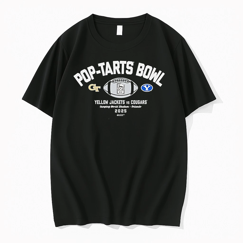 Georgia Tech Yellow Jackets Vs Byu Cougars 2025 Pop Tarts Bowl Shirts